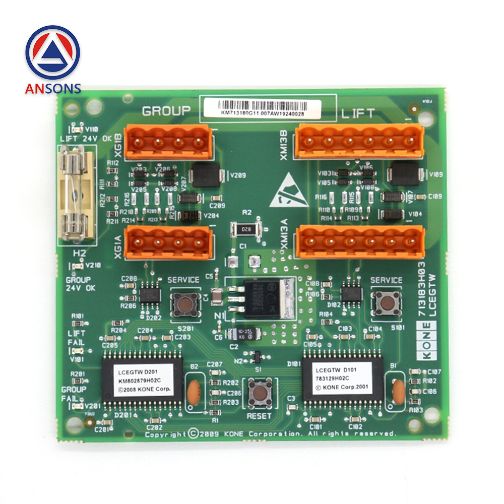 KONE Elevator Group Control Parallel PCB Board GTWO KM713180G01 KM713180G11 Lift Spare Parts