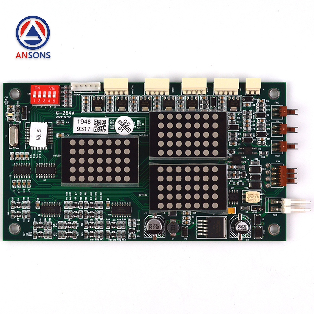 ThyssenKrupp Elevator LOP HOP Display Panel PCB Board G264A MS3-SG