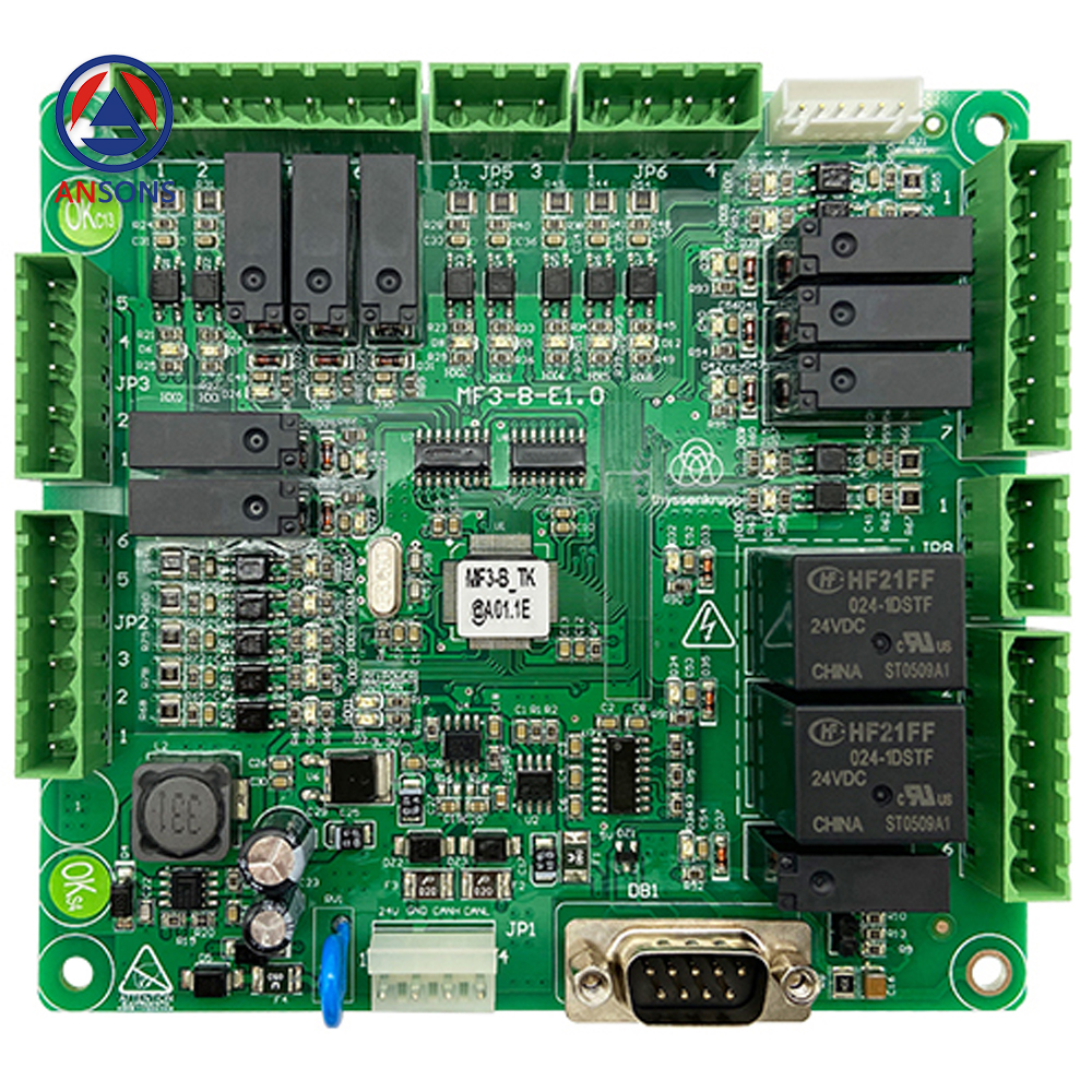 ThyssenKrupp Elevator Car Communication Panel PCB Board MF3 MF3-S MF3-C MF3-B MF4-S