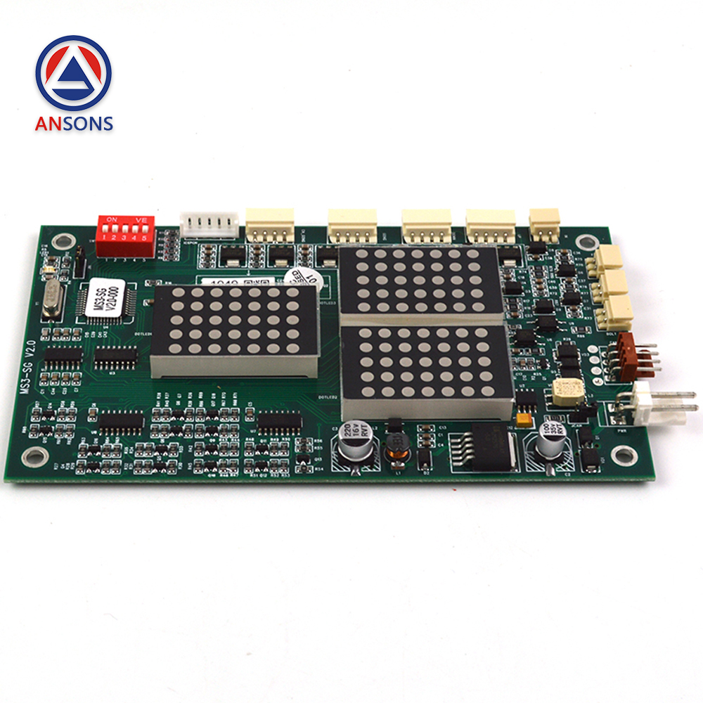 ThyssenKrupp Elevator LOP HOP Display Panel PCB Board G264A MS3-SG