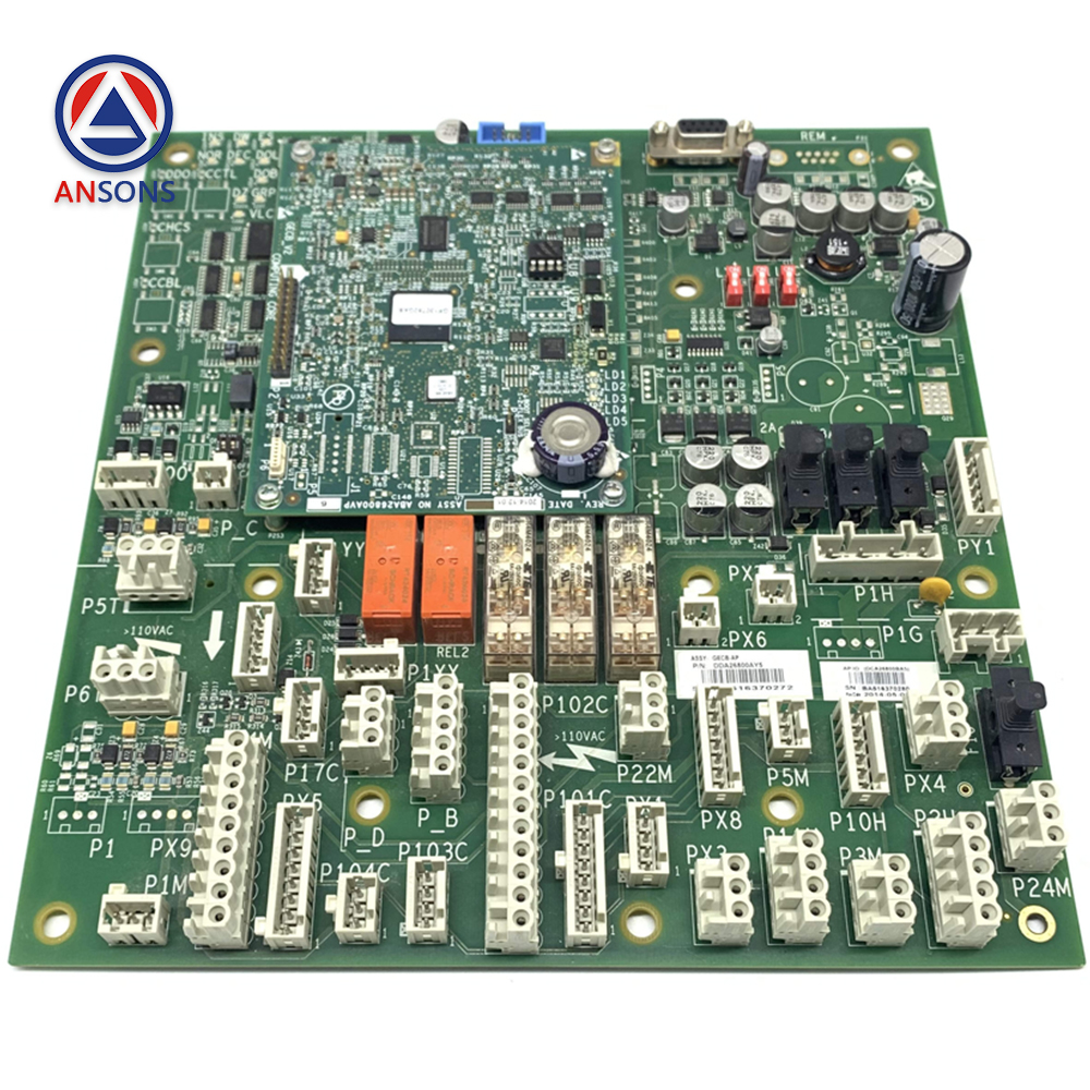 OTIS Elevator Mainboard GECB-AP Main PCB Board DBA / DCA / DDA26800AY2 / 3 / 5 / 6 / 7 / 12 / 13 / 15