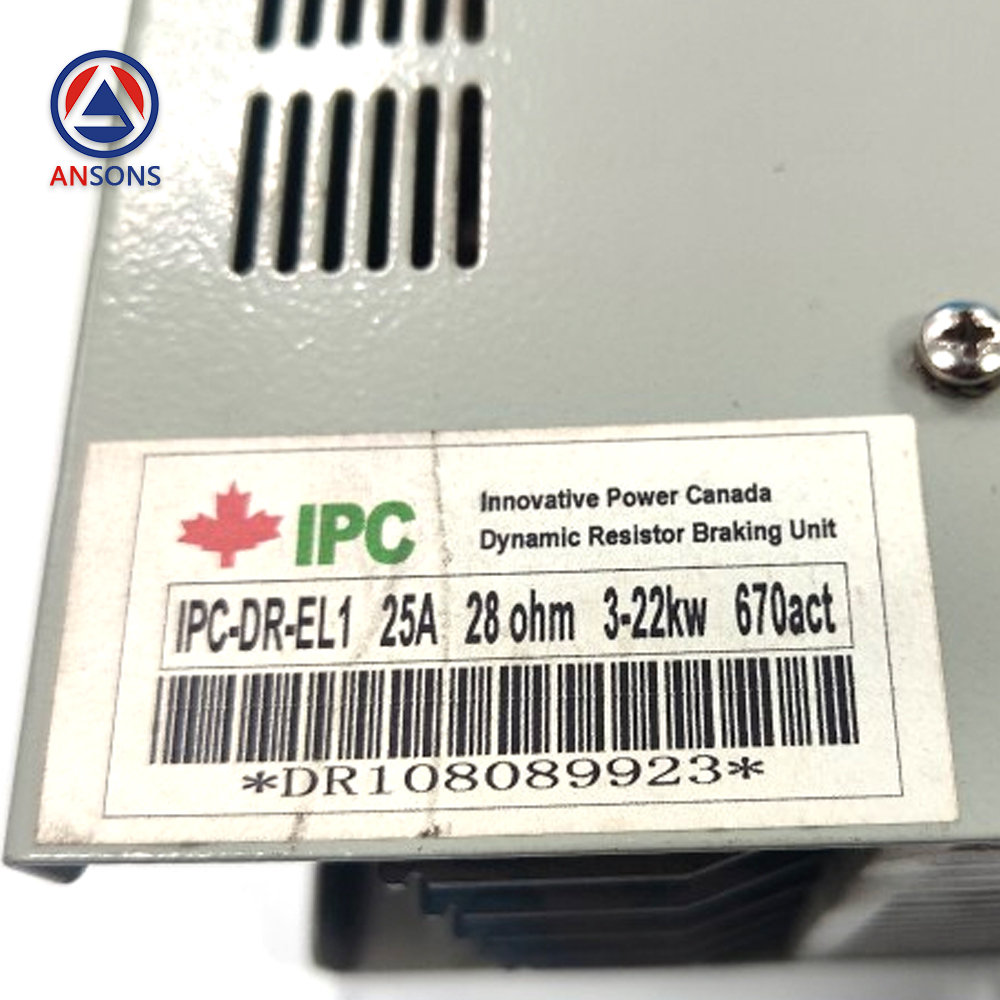 Hitachi Elevator Drive Inverter Holding Brake Unit IPC-DR-EL1 25A 3-22KW