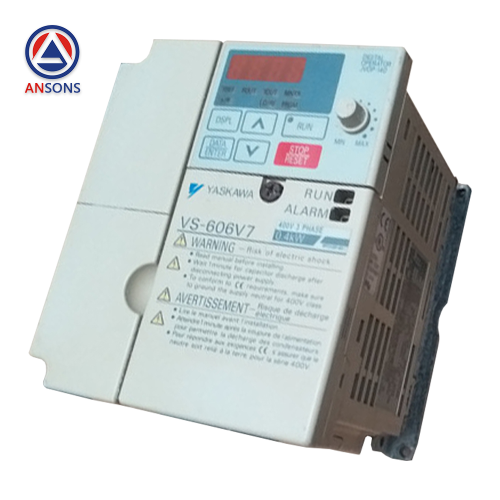 Yaskawa Elevator Drive Inverter VS-606V7 CIMR-V7AT40P4 380V 0.4KW
