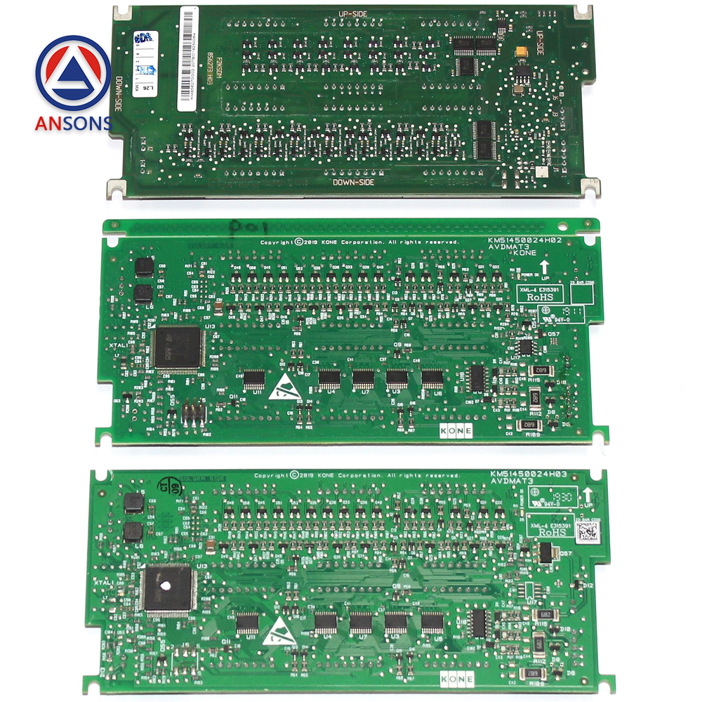 KONE Elevator Display PCB Board F2KSDM KM856270G01 KM856270G02 KM51450023G01 KM51450024H02