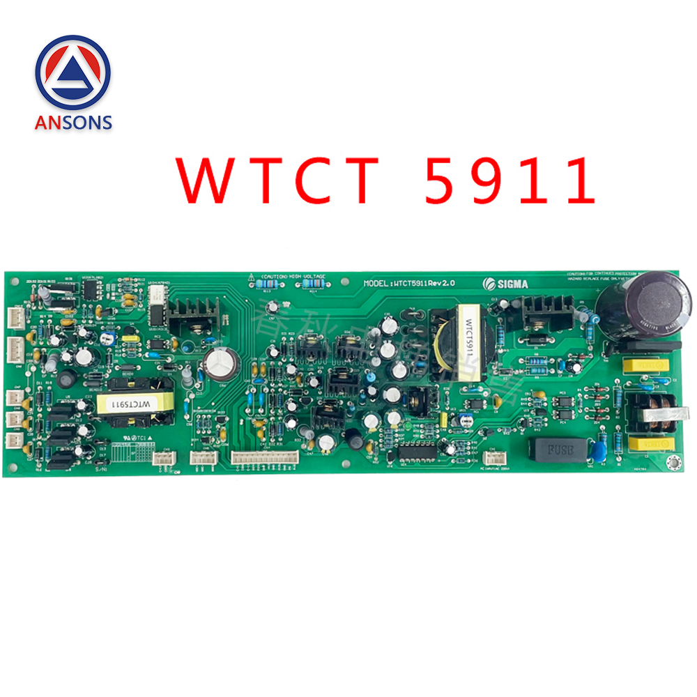 LG SIGMA Elevator Drive Power PCB Board WTCT 5911 REV2.0 REV1.0 WTCT 5913S