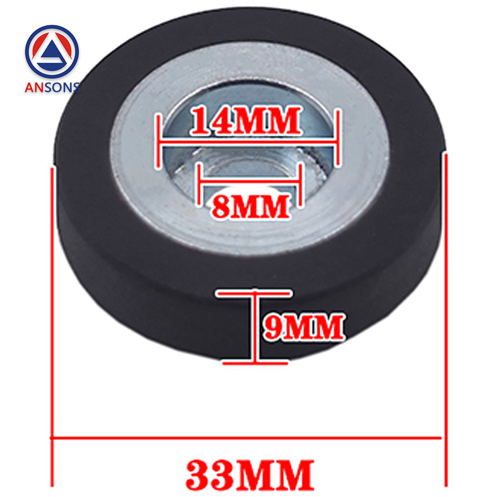 KONE Elevator Door Ball Hall Door Lock Buffer Ball KM51249317 33*8 MM