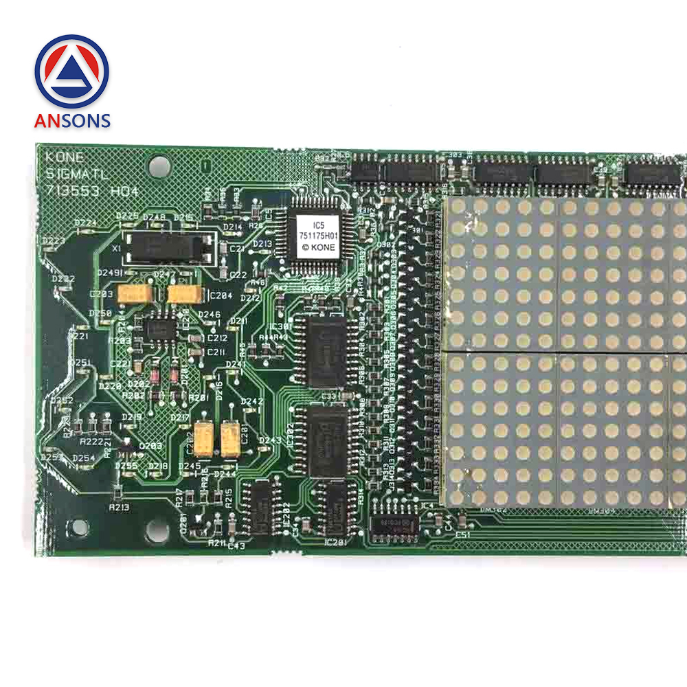 KONE Elevator Hall Outer Horizontal Display PCB Board KM713550G01 KM713550G02 KM775920G01 KM775920G02 Lift Spare Parts