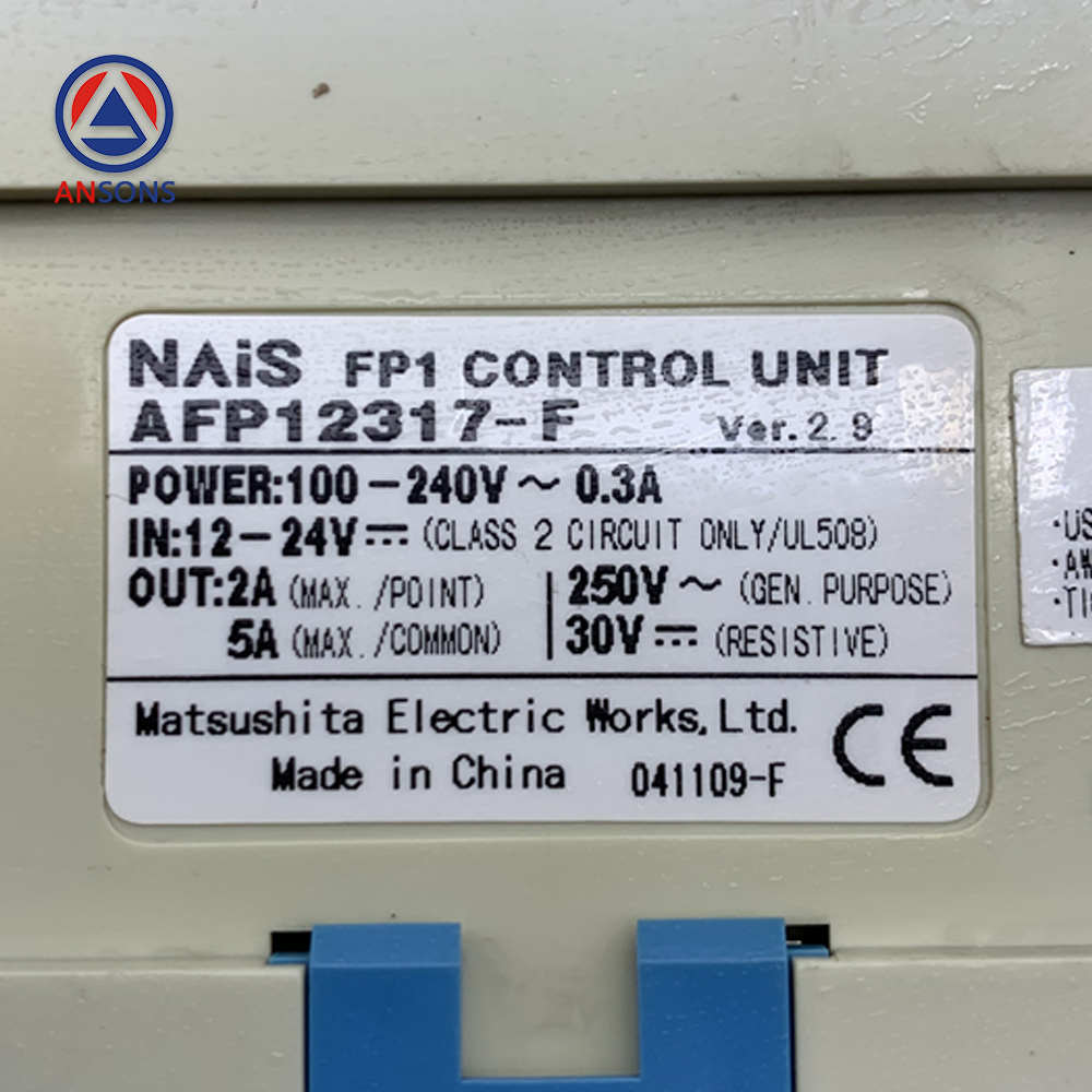 Mitsubishi Elevator Door Machine Drive Inverter Programmable Controller PLC FP1-C14 AFP12317-F