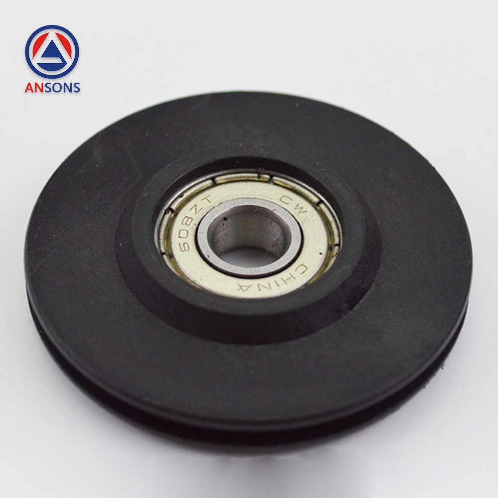 KONE Elevator Self Closing Rope Sheave Heavy Hammer Door Hanger Wheel Roller Wire Rope Pulley 48*5*608 48*5*608ZT 608ZT MM