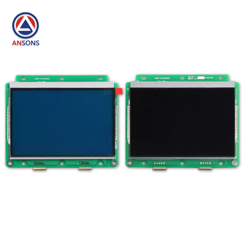 KONE Elevator 4.3-Inch Parallel LCD LOP HOP Blue / Black Screen Liquid Crystal Display PCB Board KM51104203G01 KM51104203G11 KM51104204H01