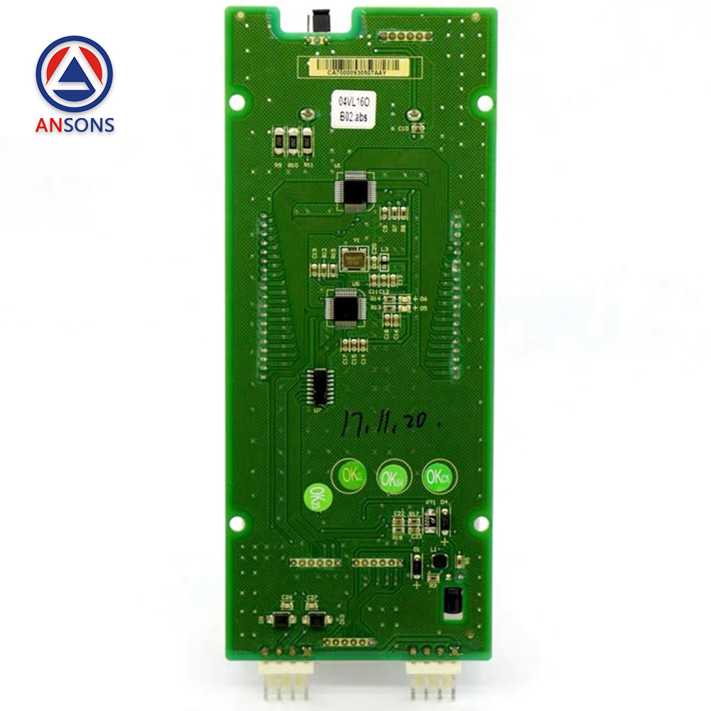 HYUNDAI Elevator LOP HOP LCD PCB Liquid Crystal Display Board HIPD-CAN-LCD YA3N434