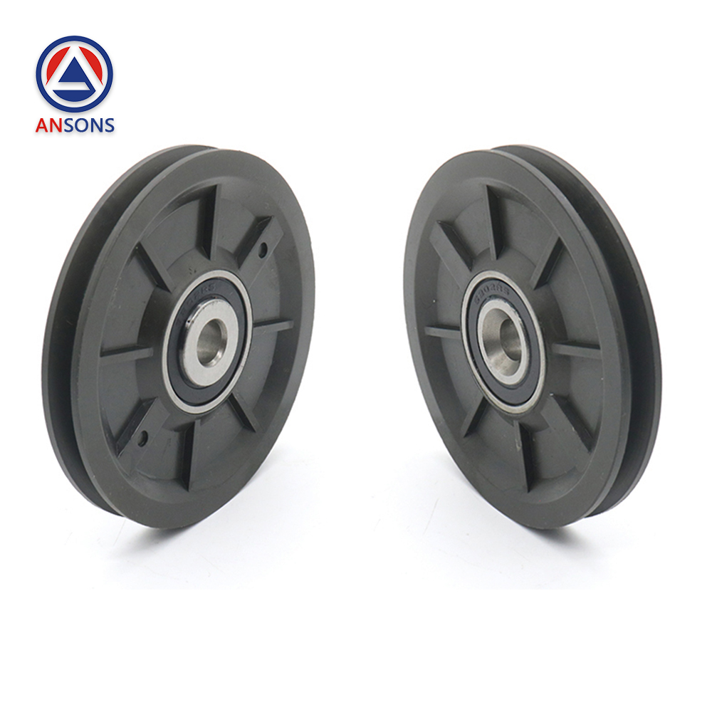 SELCOM Elevator Wire Rope Sheave Roller Pulley Door Hanging Wheel 64*9*6202 90*9*6202 MM For KONE / OTIS Lift