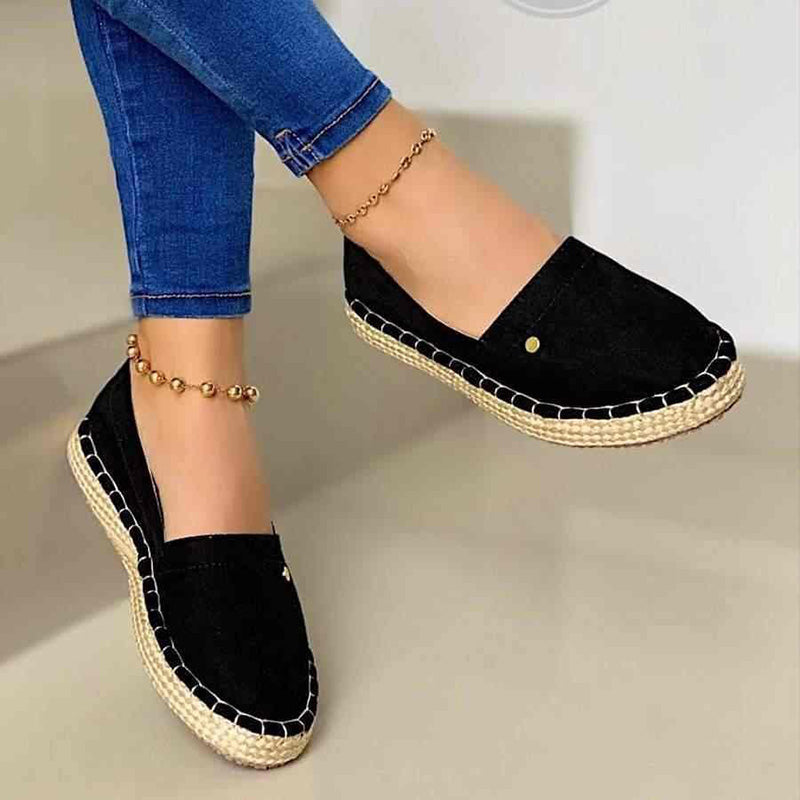 jellipops women casual comfy leather slip on sandals