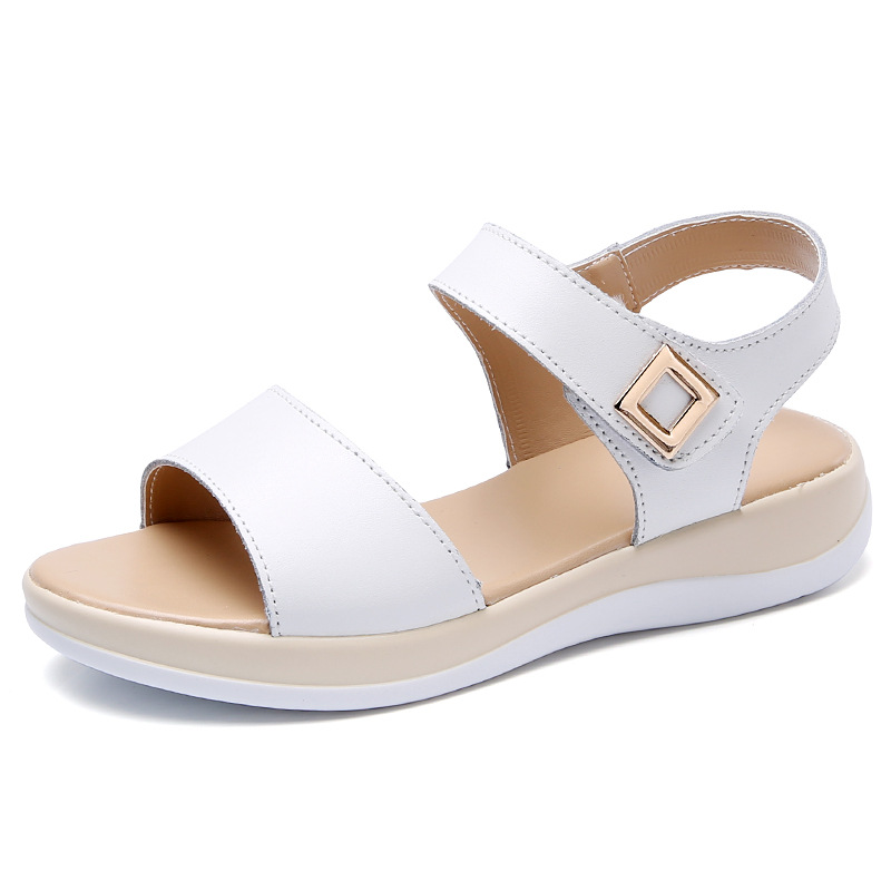 Women's Pure Color Casual Sandals