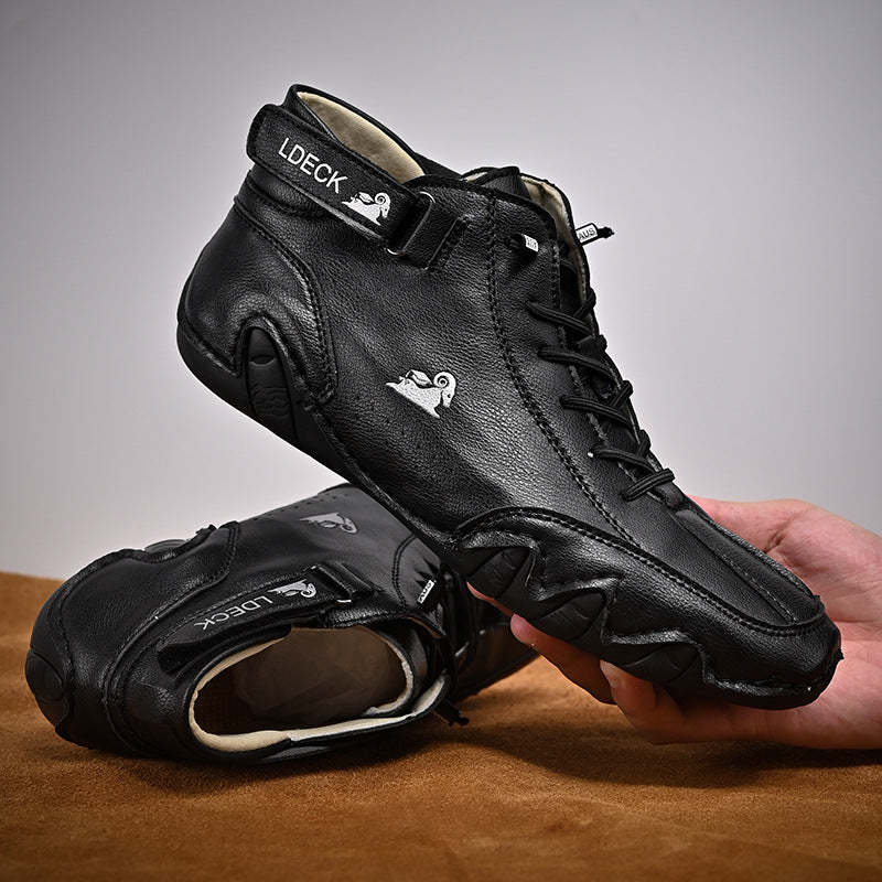 2022 summer hot sale handmade suede velcro high boots