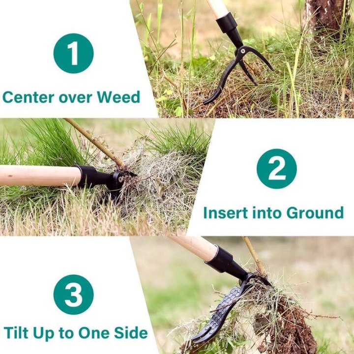 Detachabl Weed Puller Remove Weeds Tools