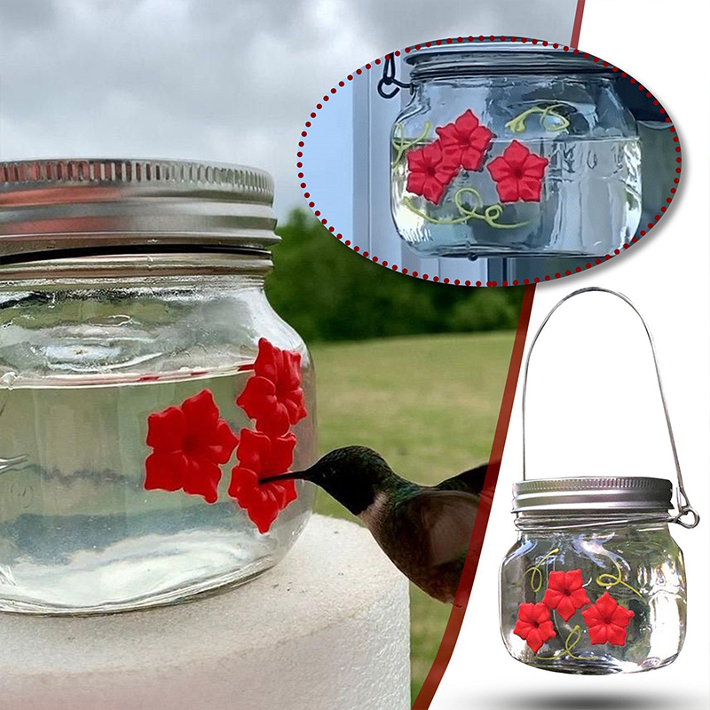 mason jar hummingbird feeder        
        <figure class=