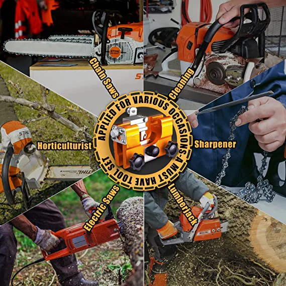 Sherem Chainsaw Chain Sharpening Jig