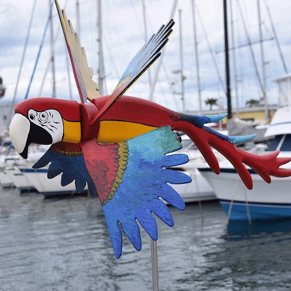 Higomore Birds windmills parrot & seagull