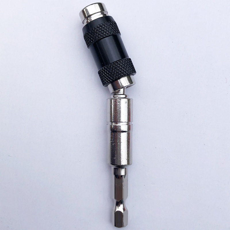 Magnetic swiveling bit tip holder