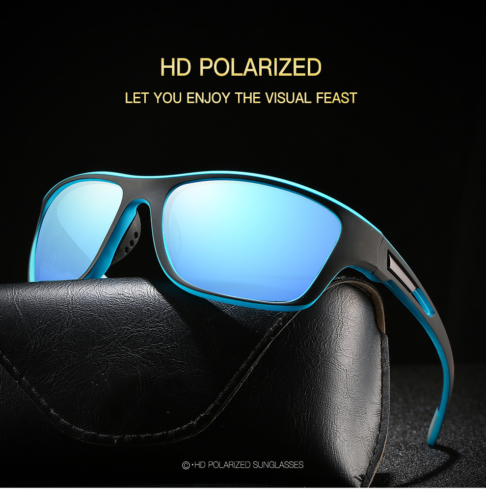 Polarized Colorful Film Dustproof Sunglasses