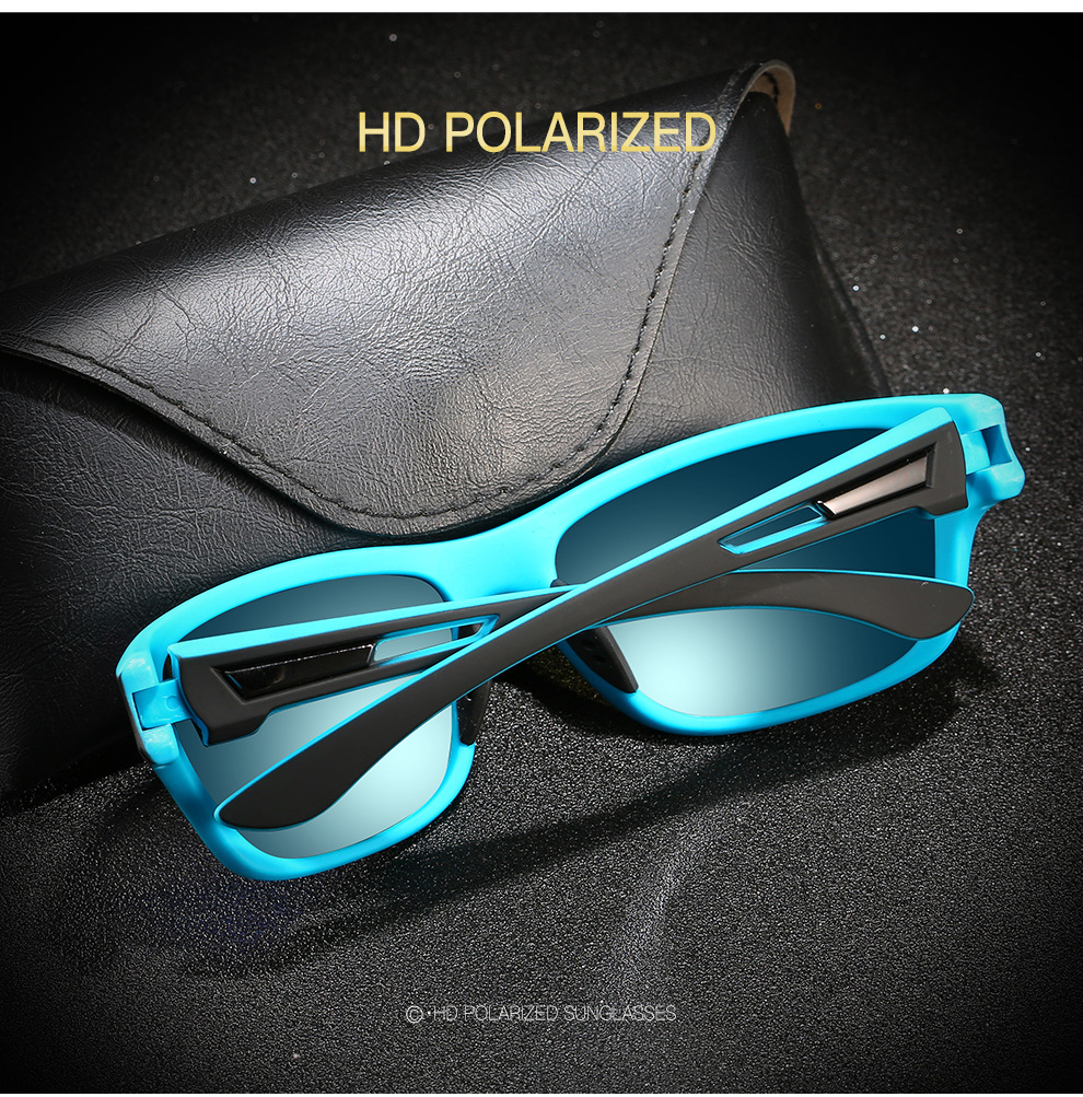 Polarized Colorful Film Dustproof Sunglasses