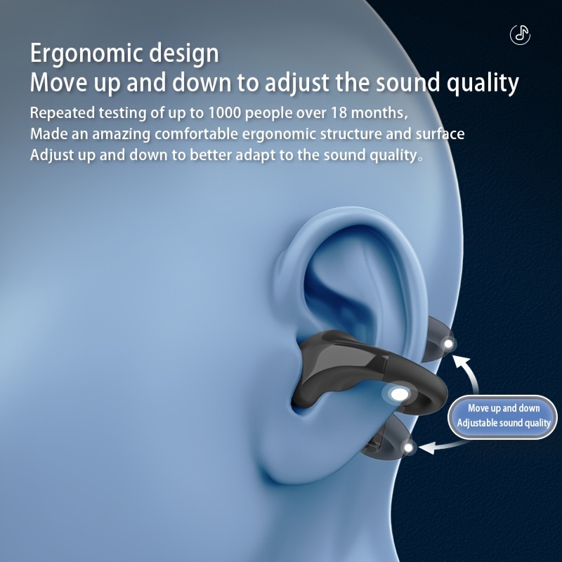 Wireless Ear Clip Earbuds