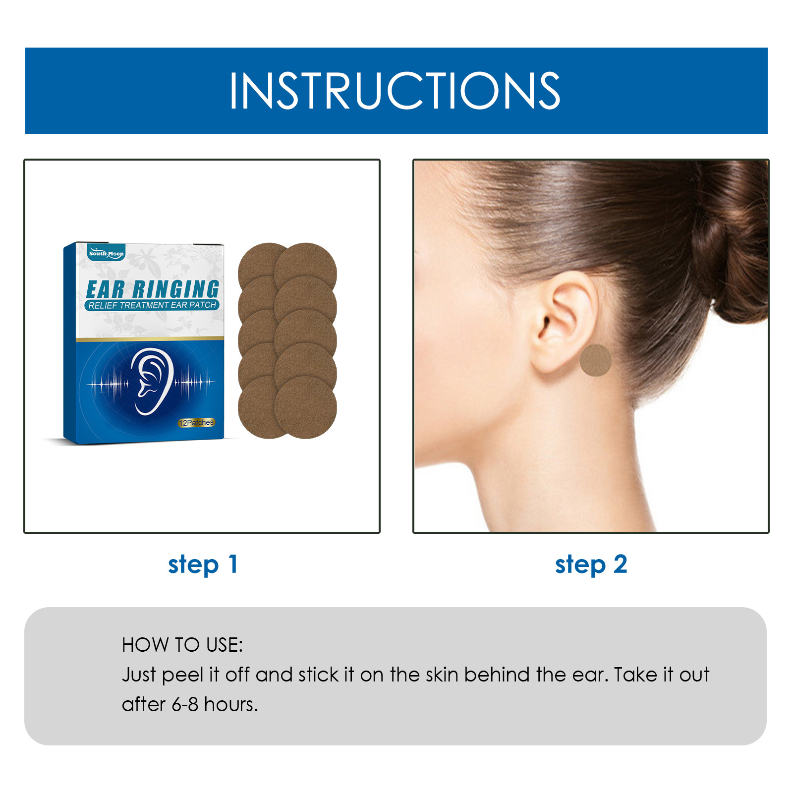 Keilini™ Tinnitus Relief Treatment Ear Patch