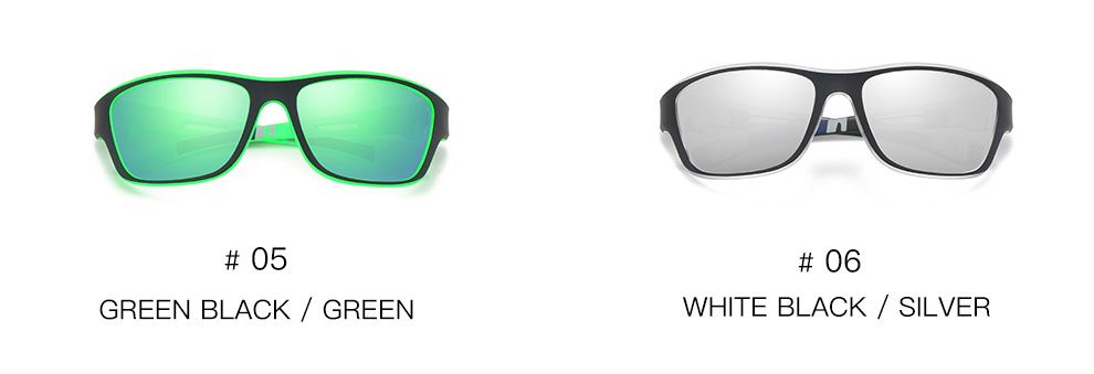 Polarized Colorful Film Dustproof Sunglasses