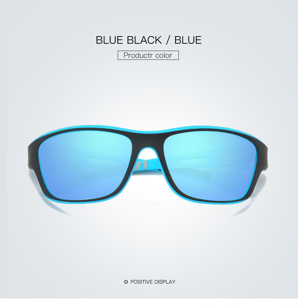 Polarized Colorful Film Dustproof Sunglasses