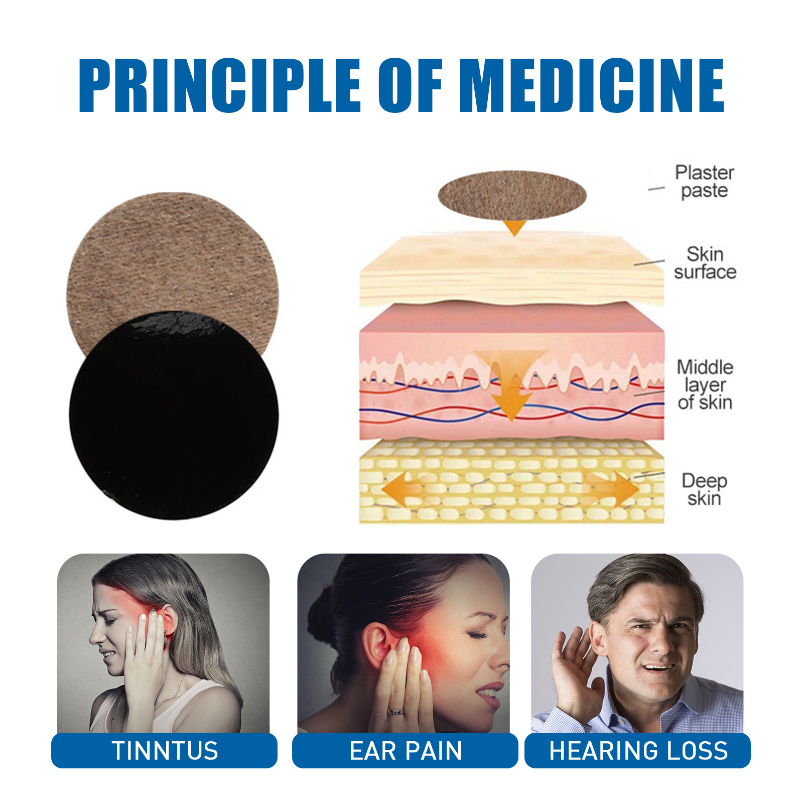 Keilini™ Tinnitus Relief Treatment Ear Patch
