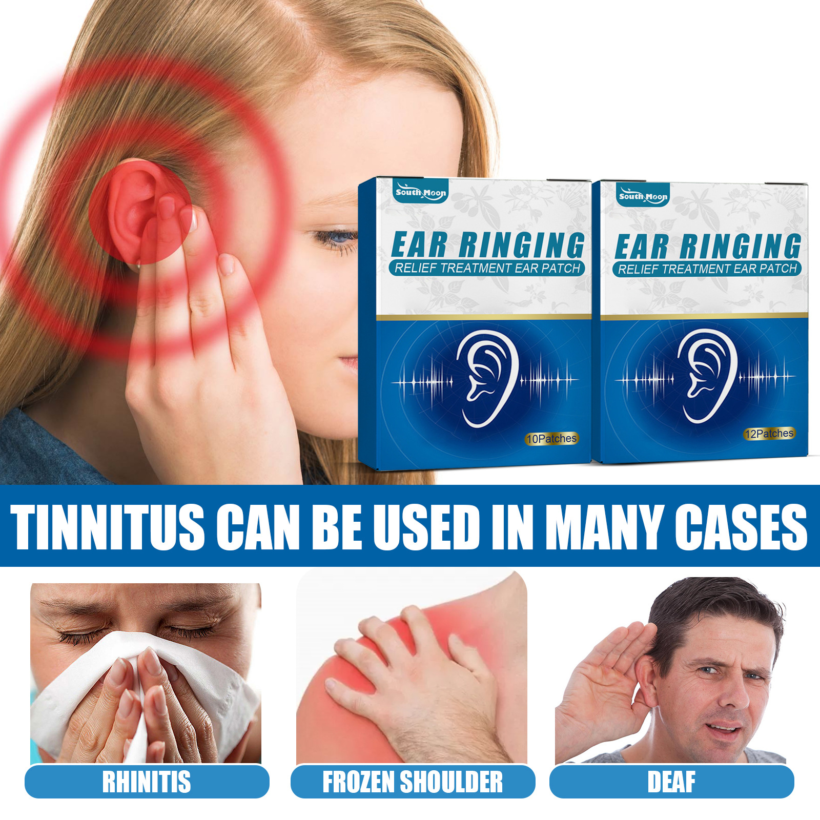 Keilini™ Tinnitus Relief Treatment Ear Patch