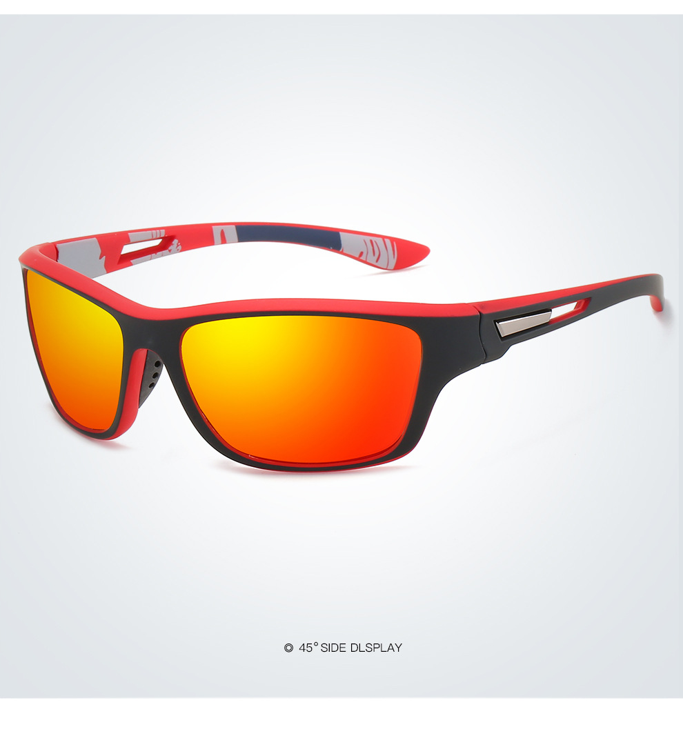 Polarized Colorful Film Dustproof Sunglasses