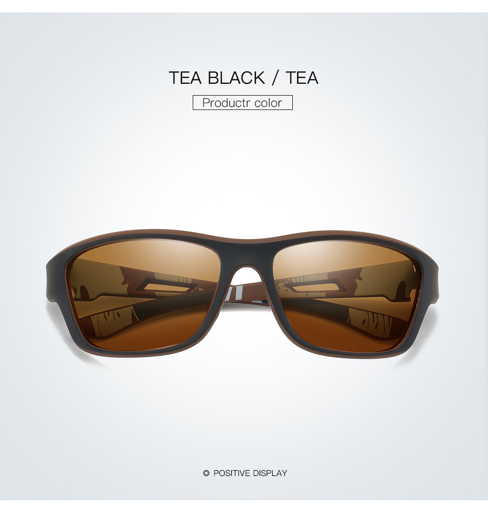 Polarized Colorful Film Dustproof Sunglasses