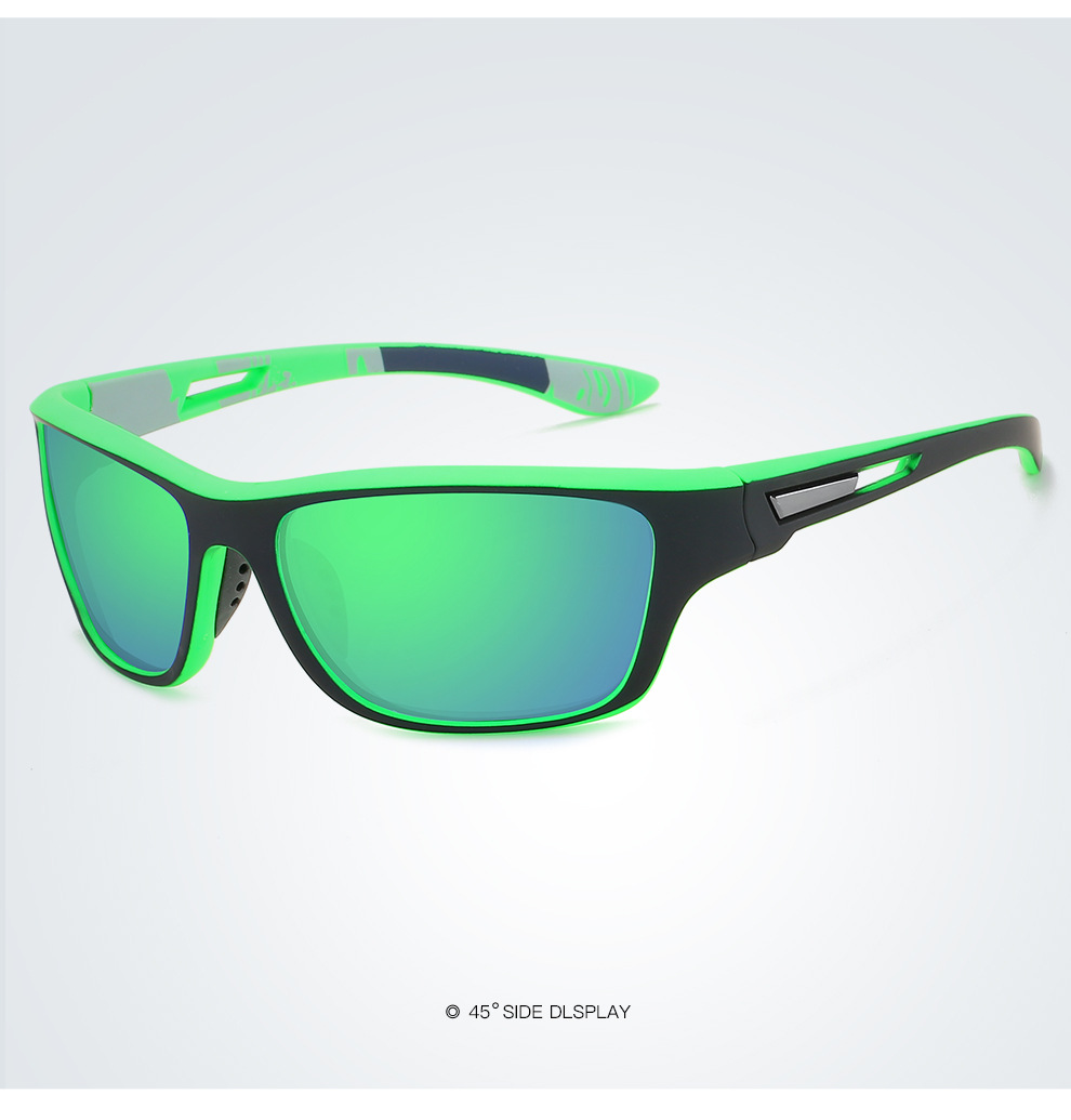 Polarized Colorful Film Dustproof Sunglasses