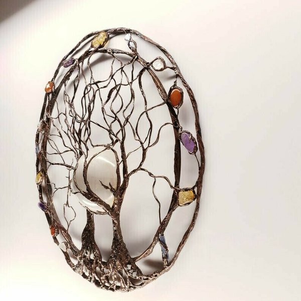 Circle Of Life-Metal Tree Wall Art