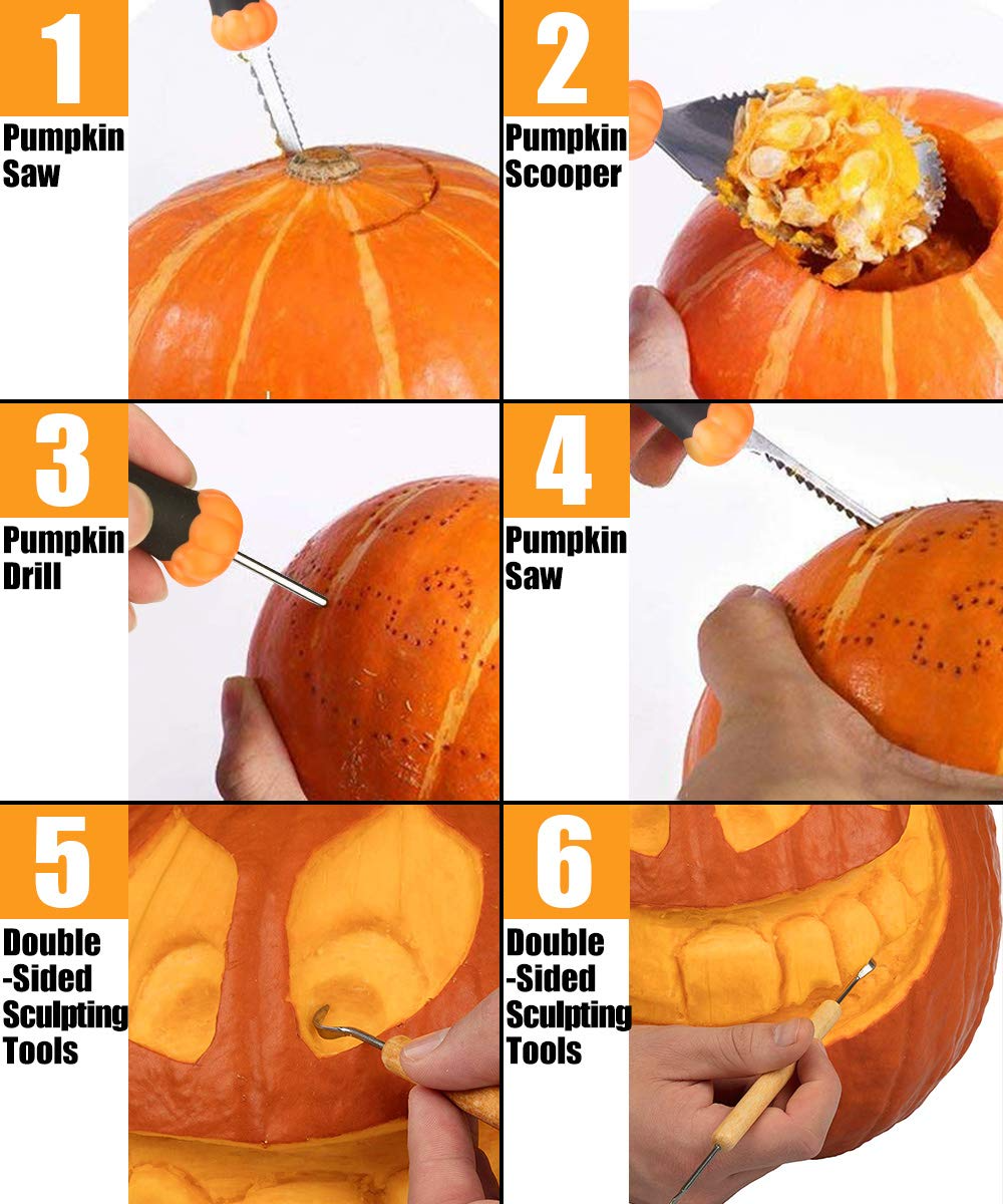 Pumpkin Carving Kit Tools
