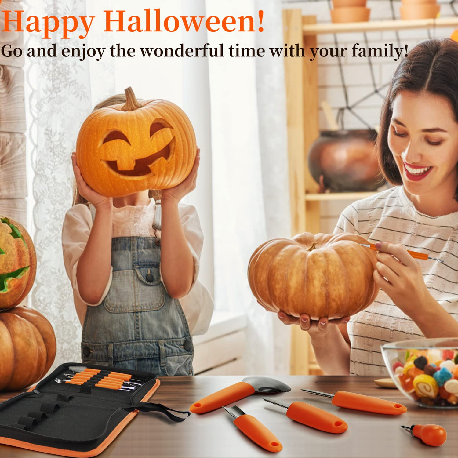 Pumpkin Carving Kit Tools