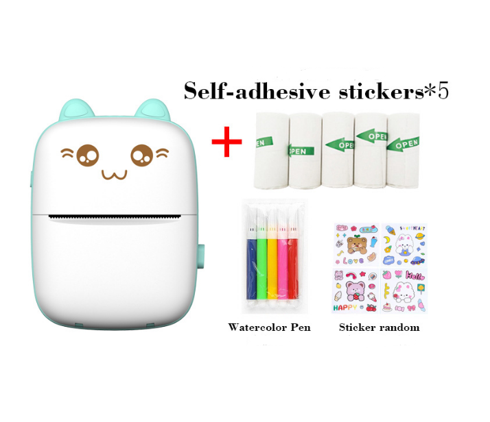 Portable Mini Kitten Thermal Printer