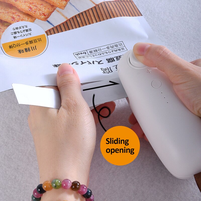 USB Charging Portable Heating Plastic Bag Sealing Machine