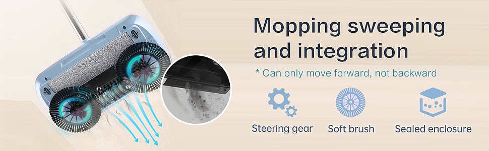 Strengthen bilateral brush, soft dense cylinder brush