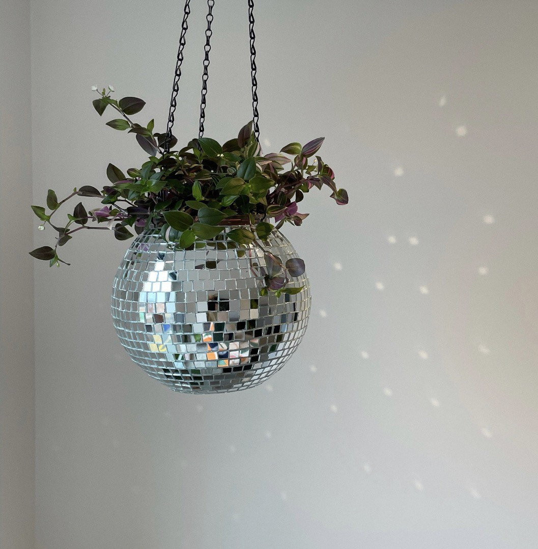 Disco Party Hanging Planter