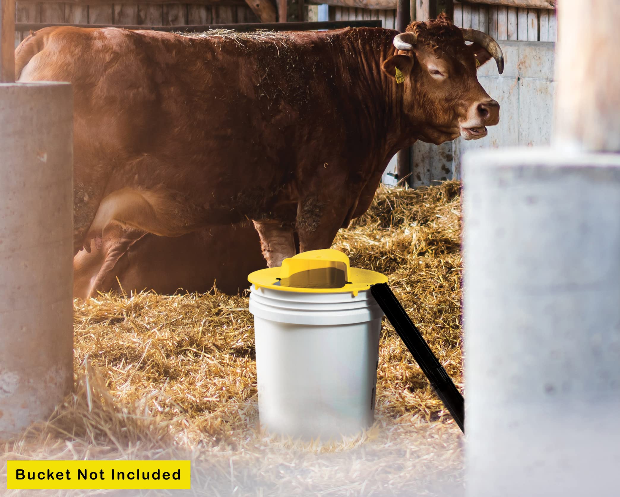 Rat Flip & Slip Trap Bucket Lid Mouse Trap