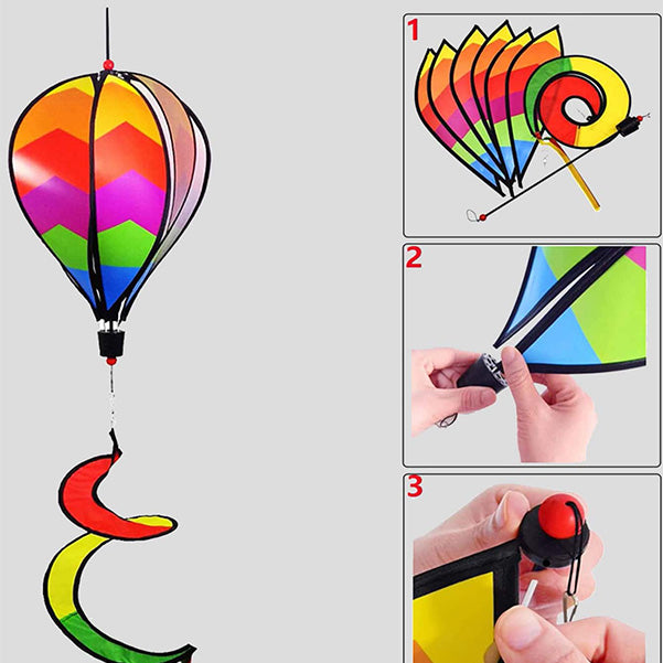 Spectrum Hot Air Balloon Wind Spinner