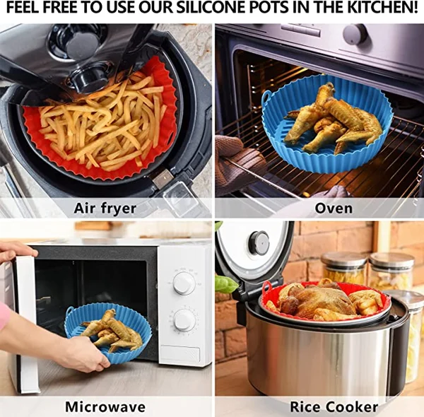 🔥Last Day Sale 49% OFF🔥Air Fryer Silicone Baking Tray