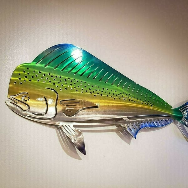  🦈 Metal Shark Art Wall Decor