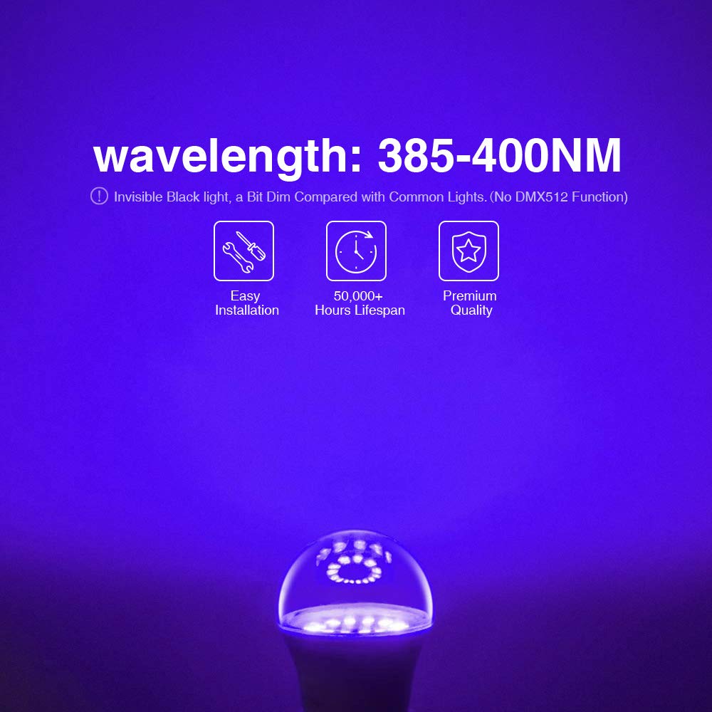 UV LED Black Light Bulb