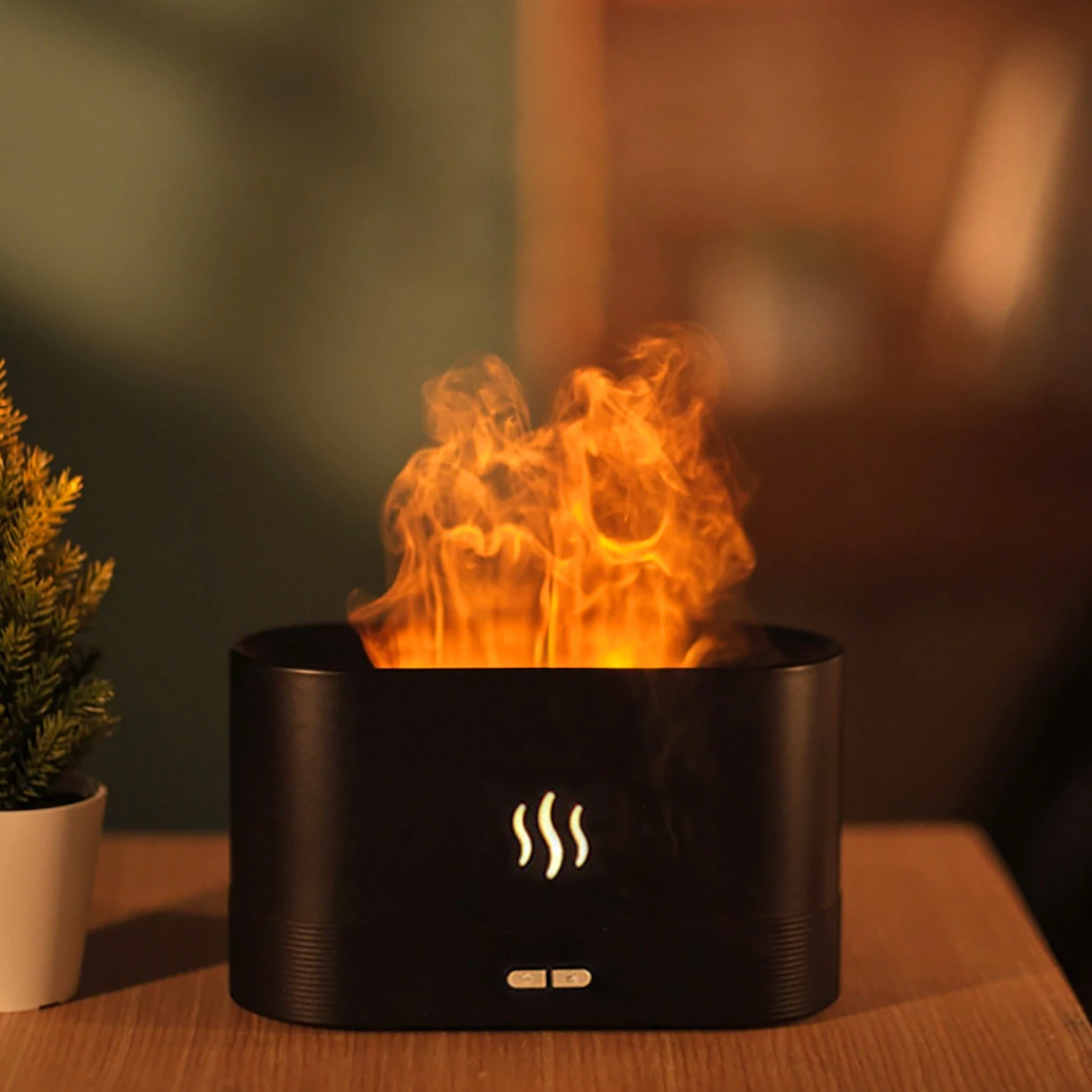 Aromatherapy Flame Effect humidifier 