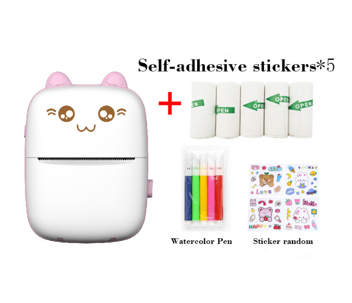 Portable Mini Kitten Thermal Printer