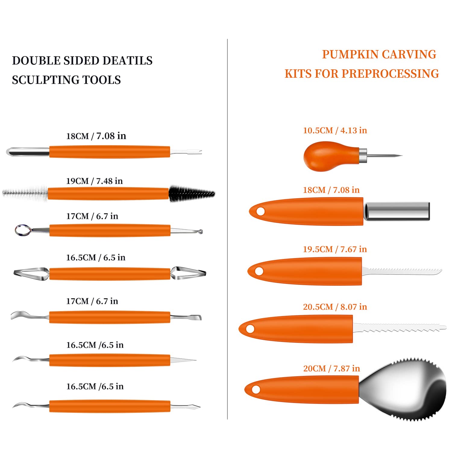 Pumpkin Carving Kit Tools